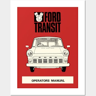 FORD TRANSIT - operators manual Posters and Art